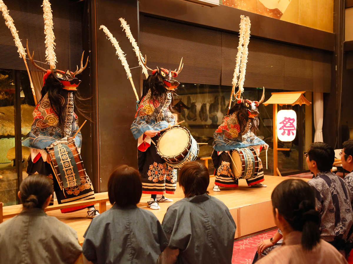 郷土芸能「鹿踊り」